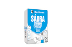 DEBBEX by Den Braven 00418GY Sádra stavební 1 kg pytel bílá