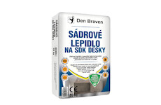 DEBBEX by Den Braven 00430GY Sádrové lepidlo na SDK desky 20 kg pytel bílá