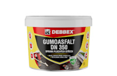 DEBBEX by Den Braven 110082BIP GUMOASFALT DN 350 (na vodní bázi) 10 kg kbelík černá