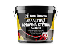 DEBBEX by Den Braven 11011BI DenBit U - Asfaltová opravná stěrka 10 kg kbelík černá