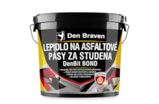 DEBBEX by Den Braven 11013BI DenBit BOND - Lepidlo na asfaltové pásy za studena 10 kg kbelík černá