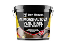 DEBBEX by Den Braven 11022BI DenBit DISPER A - Gumoasfaltová penetrace 10 kg kbelík černá