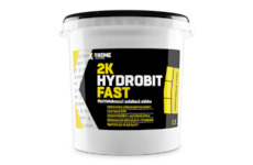 DEBBEX by Den Braven 11025BI 2K Hydrobit Fast - Rychletuhnoucí asfaltová stěrka 30 kg kbelík tmavě hnědá až černá