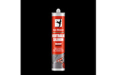 DEBBEX by Den Braven 30605RL Neutrální silikon 280 ml kartuše černá