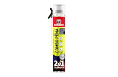 DEBBEX by Den Braven 40530DBX COMBO PĚNA pro trubičku i pistoli 750 ml pistolová dóza žlutá