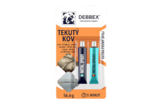 DEBBEX by Den Braven 50731DBX Tekutý kov 56,6 g blistr světle černá