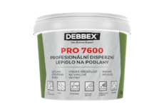DEBBEX by Den Braven 510056RL Profesionální disperzní lepidlo na podlahy PRO 7600 14 kg kbelík světle béžová
