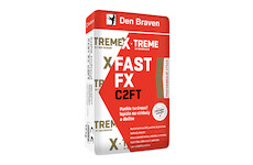 DEBBEX by Den Braven 57113Q Rychle tvrdnoucí lepidlo na obklady a dlažbu FAST FX C2FT 12 kg pytel šedá