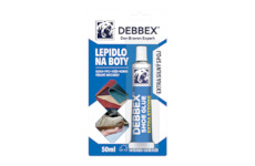 DEBBEX by Den Braven 60050DBX Lepidlo na boty 50 ml tuba v blistru nažloutlá