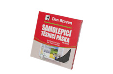 DEBBEX by Den Braven B0001BDE Podložná PE páska pro zasklívání 9 mm × 2 mm, délka 20 m 20 m bílá