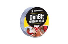 DEBBEX by Den Braven B208RLP DenBit Aluband PLUS - Střešní bitumenový pás 100 mm, délka 10 m 10 m hliníková