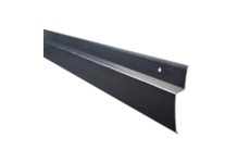 DEBBEX by Den Braven B90101FOL Zakončovací profil pro nopové fólie 7,5 cm, délka 2 m 2 m černá