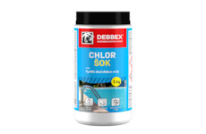 DEBBEX by Den Braven CH204 Cranit Chlor šok - rychlá dezinfekce vody 1 kg dóza namodralá