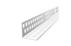 DEBBEX by Den Braven Z000703 Rohový profil PVC ostrý L 2,5 m 2,5 m bílá