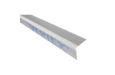 DEBBEX by Den Braven Z000781 Kombi lišta rohová (PLAST) s tkaninou VERTEX 10 cm × 2,5 m