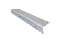 DEBBEX by Den Braven Z00079 Kombi lišta rohová (AL) s tkaninou VERTEX 10 cm × 2 m 2 m,2,5 m