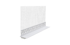 DEBBEX by Den Braven Z3002 Okenní profily pro zateplovací systémy LPE plast PVC, délka 2 m 1,6 m,2 m,2,4 m,2,5 m