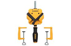 DeWALT DWHT83853-0 Rohová svěrka s stolovými svěrkami, svírací síla 113 kg