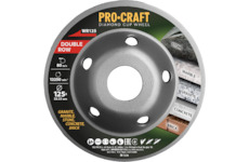 Diamantový brusný kotouč (hrncový) Procraft WR125 Double Row | WR125