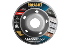 Diamantový brusný kotouč (hrncový) Procraft WT125 Turbo | WT125