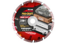 Diamantový řezný kotouč Deep Cut Procraft DC150 | DC150