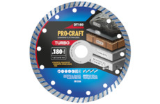 Diamantový řezný kotouč Turbo Procraft DT180 | DT180