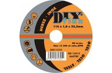 DIY 60011510 DY 11510 (115x1,0) - Kotouč řezný na ocel, nerez (10)