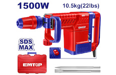 Emtop EDBRM1501 Bourací kladivo 1500W 25J SDS Max