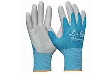 Gebol 709951 LADY DIAMOND zahradní rukavice s latexovou vrstvou - velikost 7 (blistr)