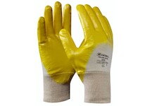 Gebol 729510 YELLOW NITRIL pracovní nitrilové rukavice - velikost 10 (blistr)