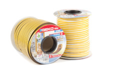 Geko G1000/40 Těsnění do oken samolepící EPDM guma P-profil 100m (2x50m) v cívce - bílé