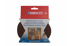 Geko G1200/4 Těsnění do oken samolepící PVC 9x3mm/ 6m - hnědé