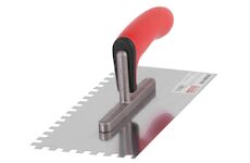 Hladítko Strend Pro Premium BRAVO RED SoftHand, , 270x130 mm, 0,7 mm, e4 mm, nerez 216991