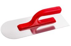 Hladítko Strend Pro Premium, REDhand, U-TYPE, plast. rukojeť, zaoblené, 320x110 mm, 0,7 mm, nerez 2161304