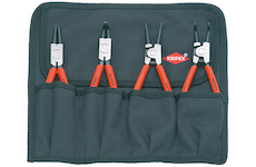 Knipex Taška svinovací s kleštěmi na poj. kroužky, 4dílná 00 19 56