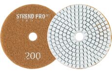 Kotouč Strend Pro Premium P200, 100 mm, leštící, diamantový, suchý zip, za mokra leštění broušení 2232432