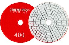 Kotouč Strend Pro Premium P400, 100 mm, leštící, diamantový, suchý zip, za mokra leštění broušení 2232434