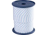 Lano Strend Pro Premium, KRUŽBERK, 4 mm, startovací šňůra, bílé/modré, L-100 m 432370