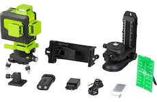 Laser Strend Pro Industrial 4 X 3D, zeleny, v kufriku, s prislusenstvim, dalkovy ovladac 258200