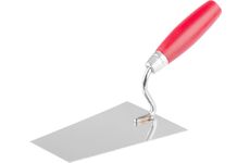 Lžíce zednická Strend Pro Premium, s dřevěnou rukojetí a kovovým ukončením, 200 mm, 0,9 mm, nerez 2161323