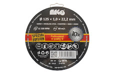 Magg 20009 Řezný kotouč na nerez 125x1,0x22,2mm - 10 ks set