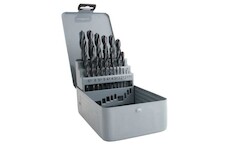 Magg 26025 Sada vrtáků HSS 25 ks (1,0-13,0mm), plechový box