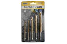MAGG 70004 Frézovací vrtáky TiN sada - 5 ks (4,5,6,8,10 mm)