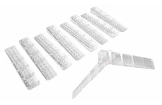 Magg 80144 Univerzální montážní klínky - plast - 10 ks