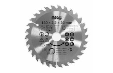 Magg 9314030 Pilový kotouč 140x2,2x20mm/30 zubů - střídavě šikmé