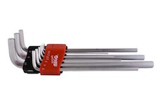 MAGG Profi 341900 MAGG Profi - Sada imbus klíčů, prodloužených (1,5-10mm) - 9 ks