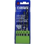 Narex 00647589 4, 5, 6, 8, 10 mm Sada vrtáků do dřeva 5dílná