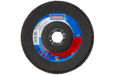 Narex 65405188 Lamelový kotouč 2v1 pro broušení běžné a ušlechtilé oceli LK o 150×22.2 27 ZA 60