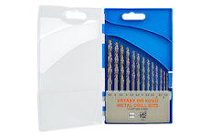 Narex 65405601 Vybrušované vrtáky pro běžné každodenní vrtání do oceli 13-SET HSS-G MSP