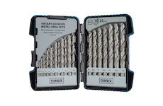 Narex 65405602 Vybrušované vrtáky pro běžné každodenní vrtání do oceli 19-SET HSS-G MSP